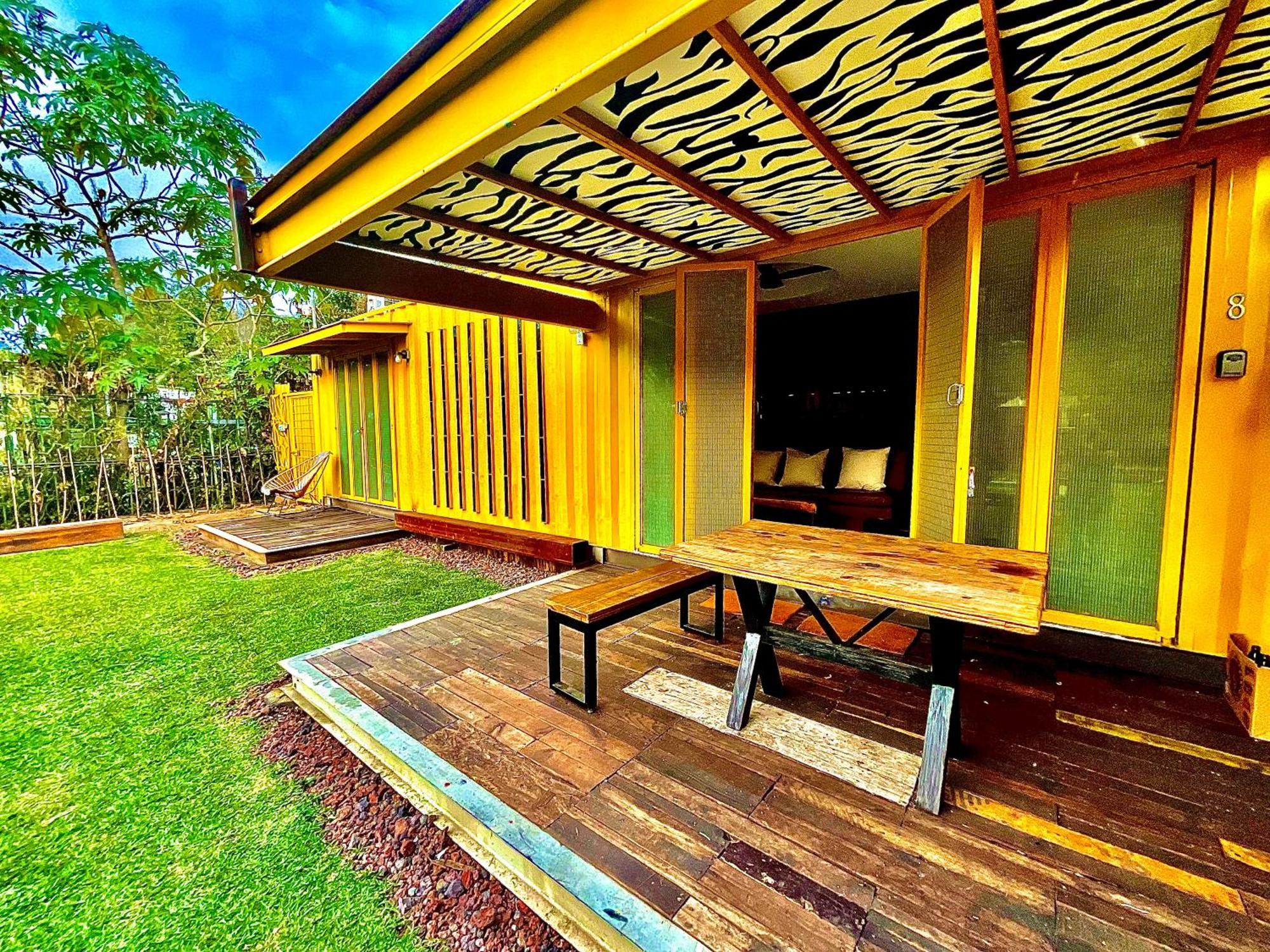 Container House Aparthotel Tlayacapan Buitenkant foto
