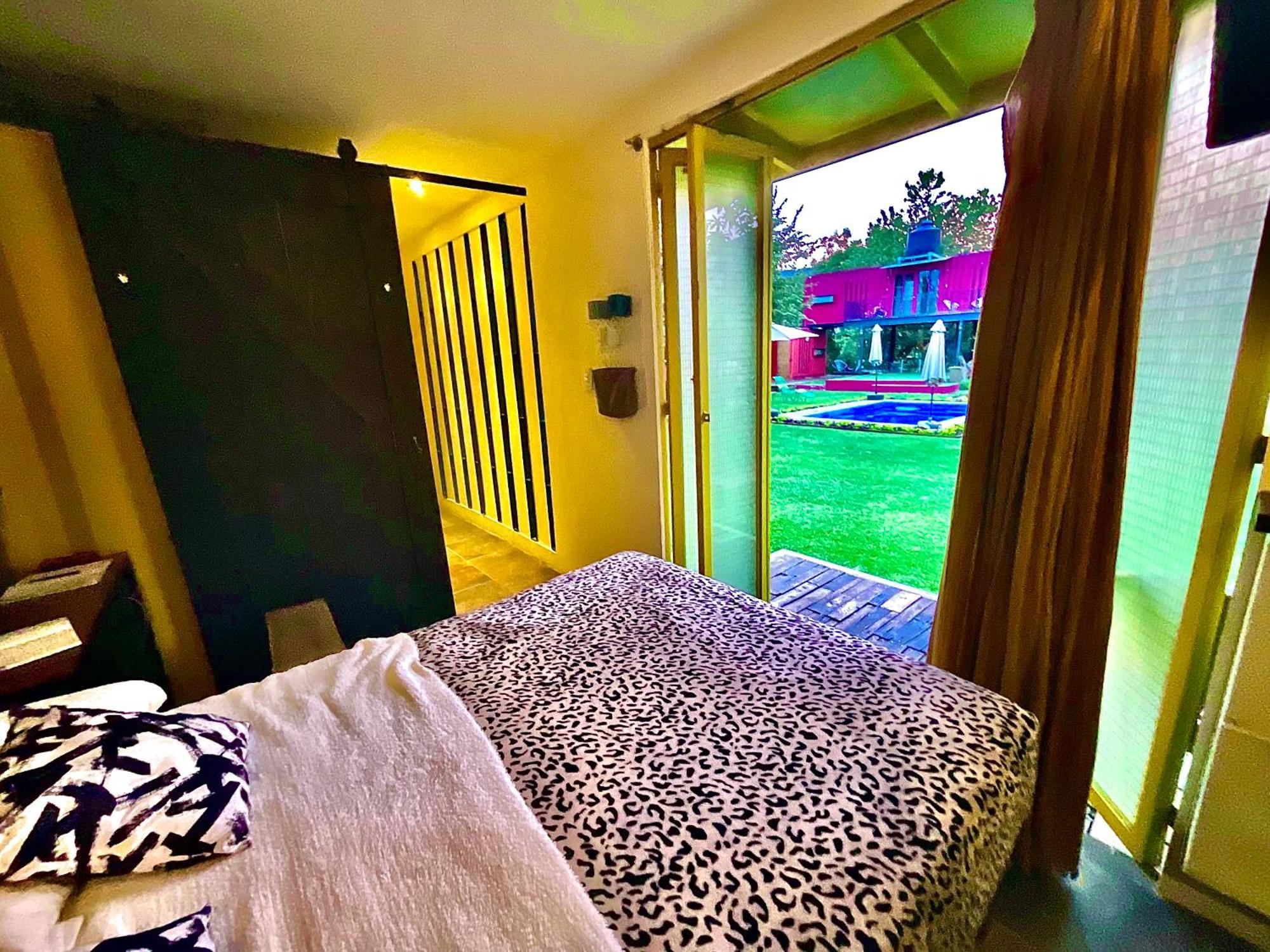 Container House Aparthotel Tlayacapan Buitenkant foto